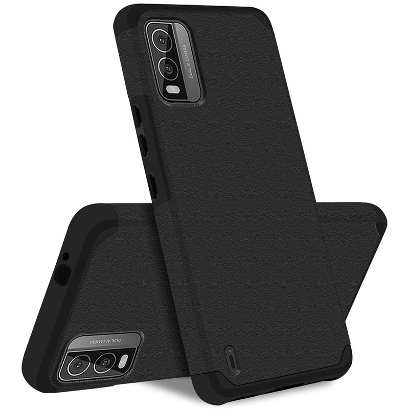 TJS "ArmorLux" Hybrid Phone Case for Nokia C210 Digizone TJS "ArmorLux" Hybrid Phone Case for Nokia C210 Digizone
