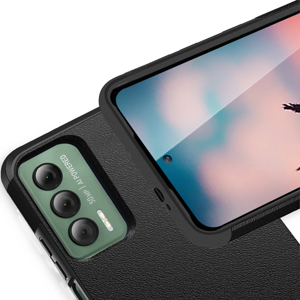 TJS "ArmorLux" Hybrid Phone Case for Cricket Outlast