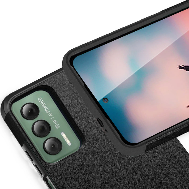 TJS "ArmorLux" Hybrid Phone Case for Cricket Outlast