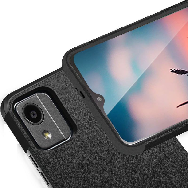 TJS "ArmorLux" Hybrid Phone Case for Nokia C110