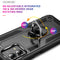 TJS "DuoGuard" Ring Kickstand Phone Case for Motorola G Stylus 5G 2023