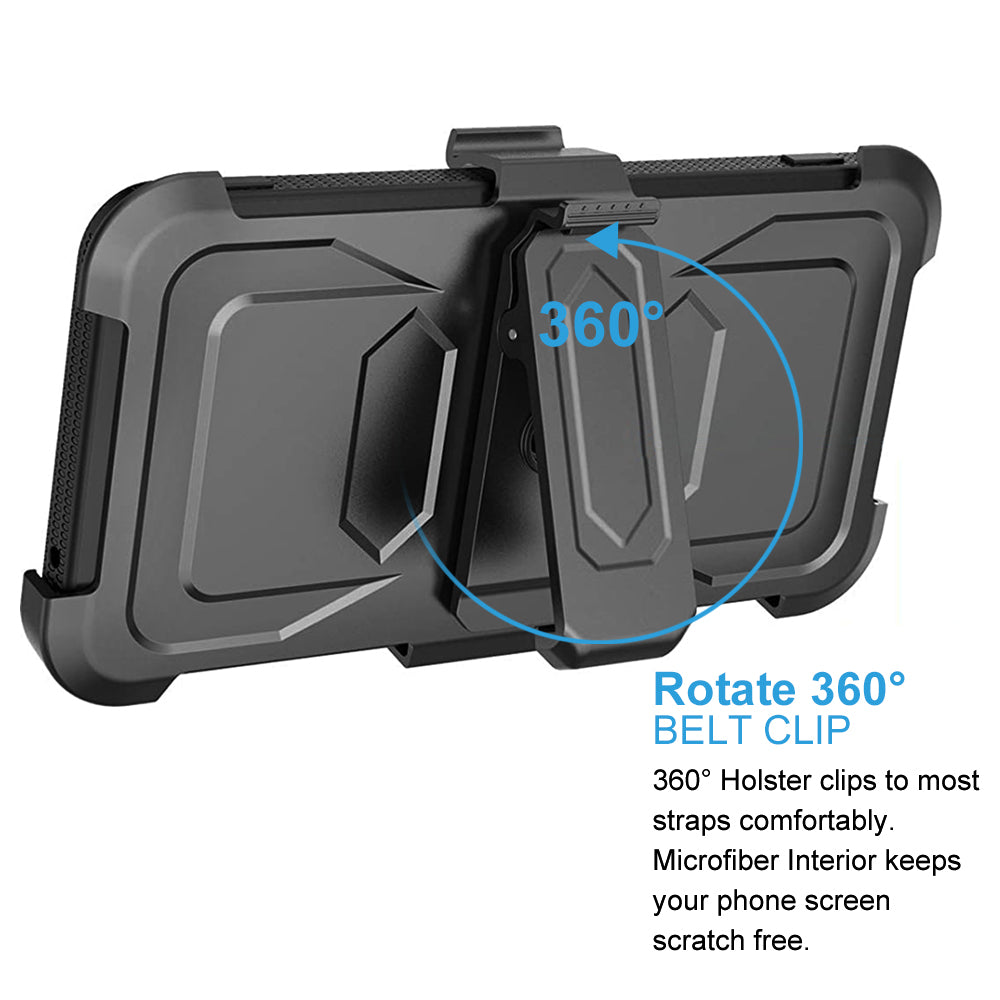 TJS "TankMate II" Holster Phone Case for Motorola G Stylus 5G 2023