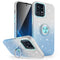 TJS "VENUS" Gradient Glitter Ring Kickstand Phone Case for Motorola Edge Plus 2023