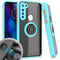 TJS "Define" Ring Kickstand Phone Case for Motorola G Stylus