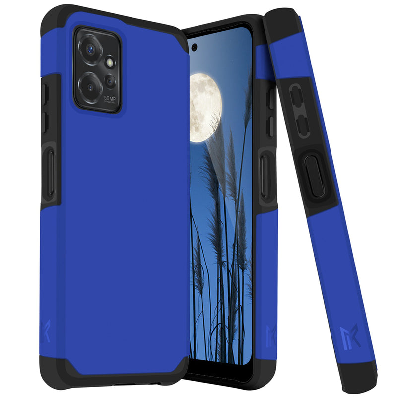 TJS "ArmorLux" Hybrid Phone Case for Motorola Moto G Power 2023