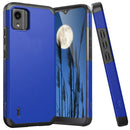 TJS "ArmorLux" Hybrid Phone Case for Nokia C110