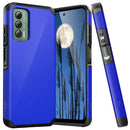 TJS "ArmorLux" Hybrid Phone Case for Cricket Outlast