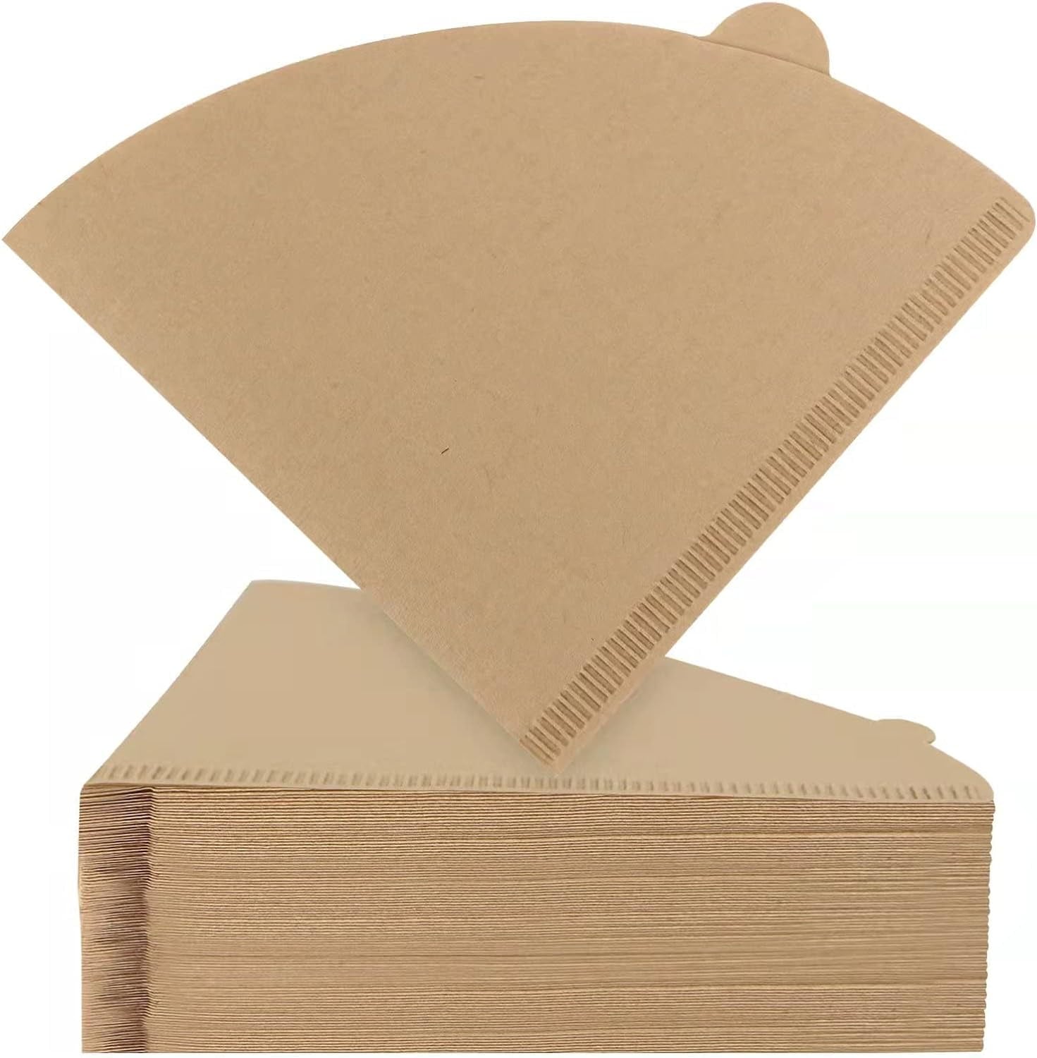 TJS Size 02 unbleached cone coffee filters 200 count