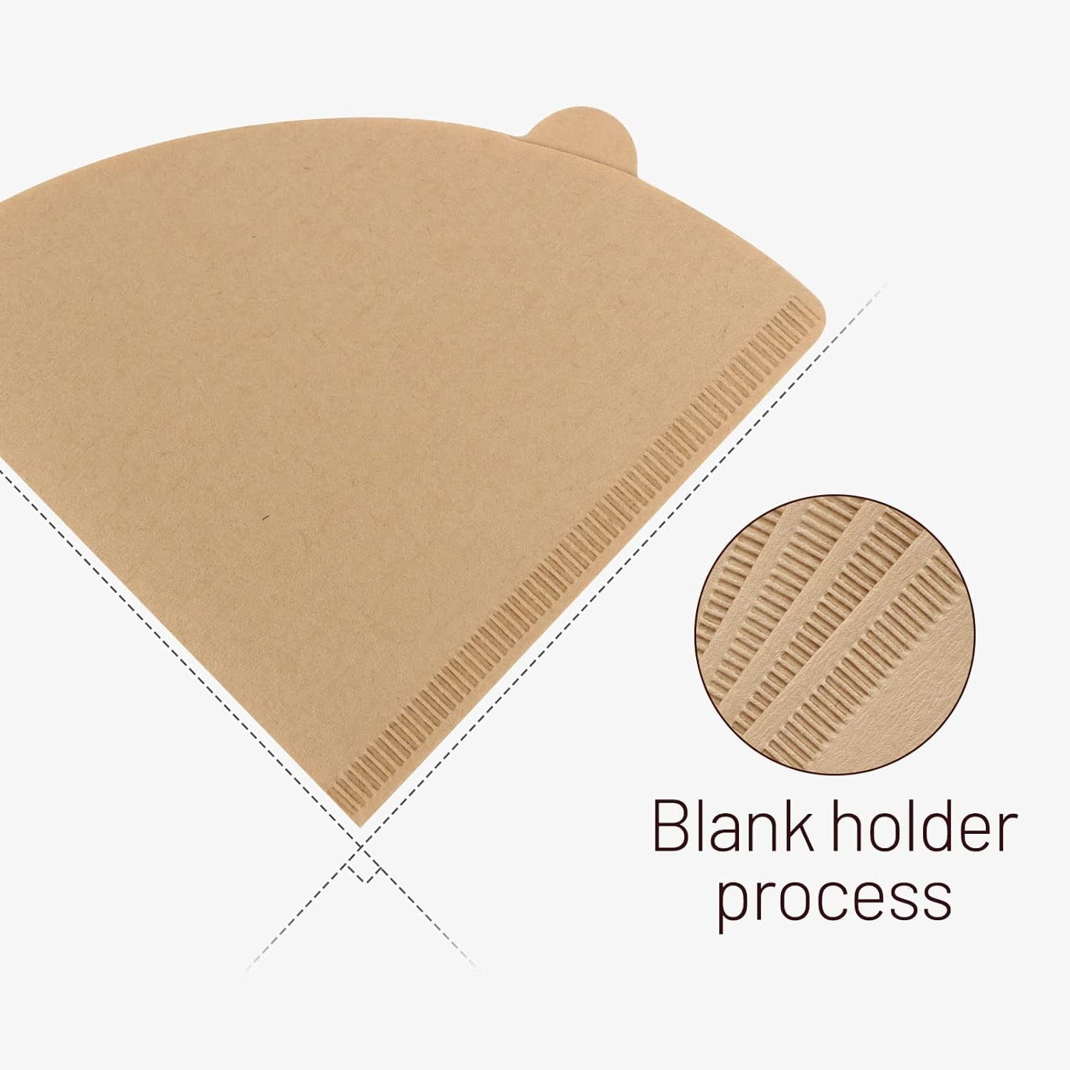 TJS Size 02 unbleached cone coffee filters 200 count