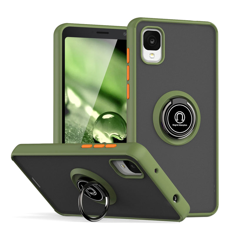 TJS "Define" Ring Kickstand Phone Case for TCL ION Z