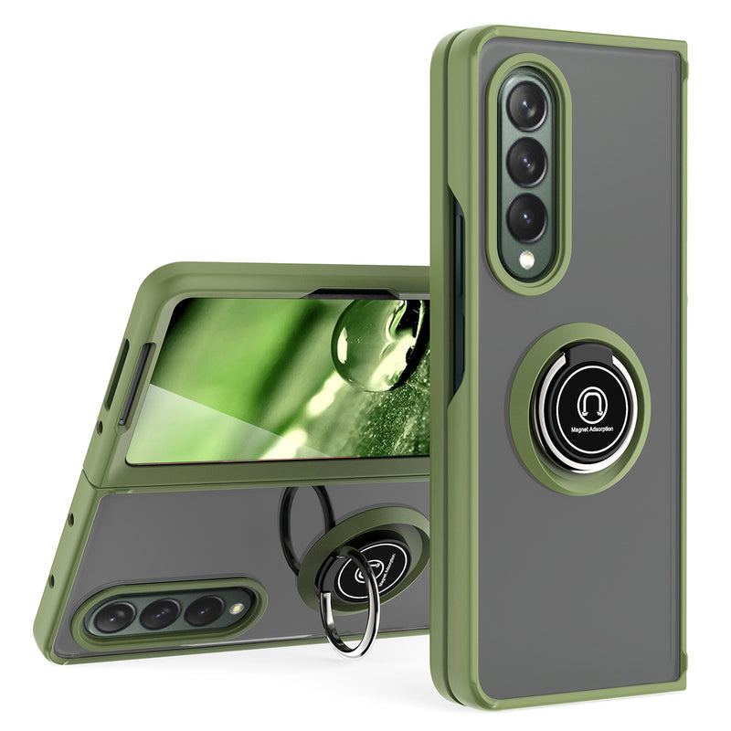 TJS "Define" Ring Kickstand Phone Case for Samsung Z Fold4