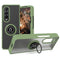 TJS "Define" Ring Kickstand Phone Case for Samsung Galaxy Z Fold 3