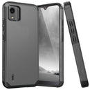 TJS "ArmorLux" Hybrid Phone Case for Nokia C110