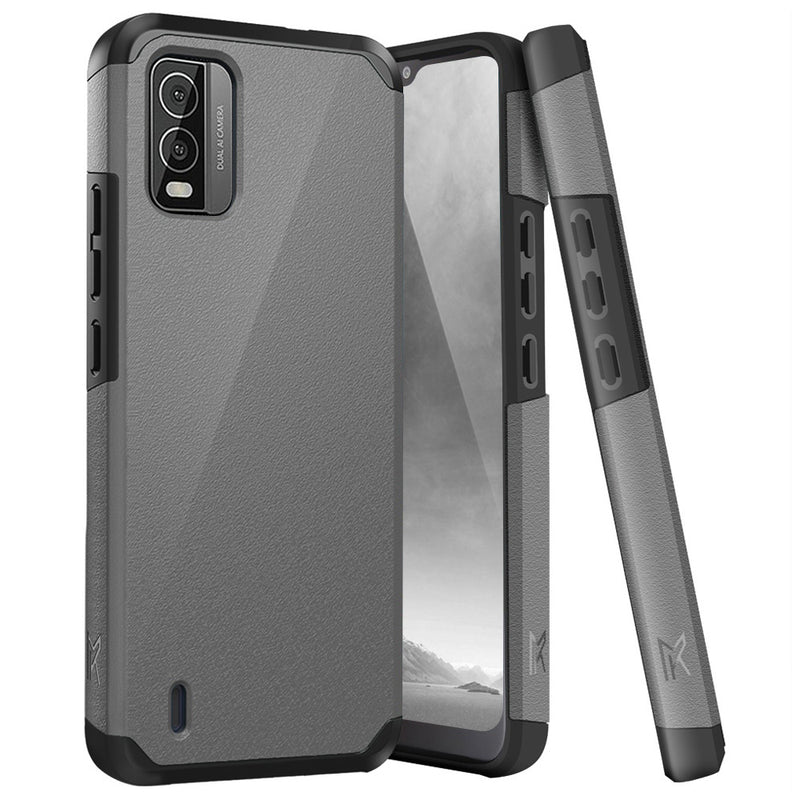 TJS "ArmorLux" Hybrid Phone Case for Nokia C210