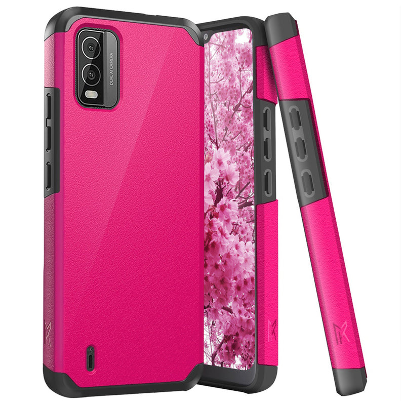 TJS "ArmorLux" Hybrid Phone Case for Nokia C210