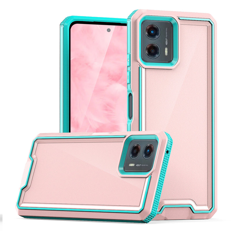 TJS "Reveal" Hybrid Phone Case for Motorola G 5G 2023