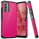 TJS "ArmorLux" Hybrid Phone Case for Cricket Outlast