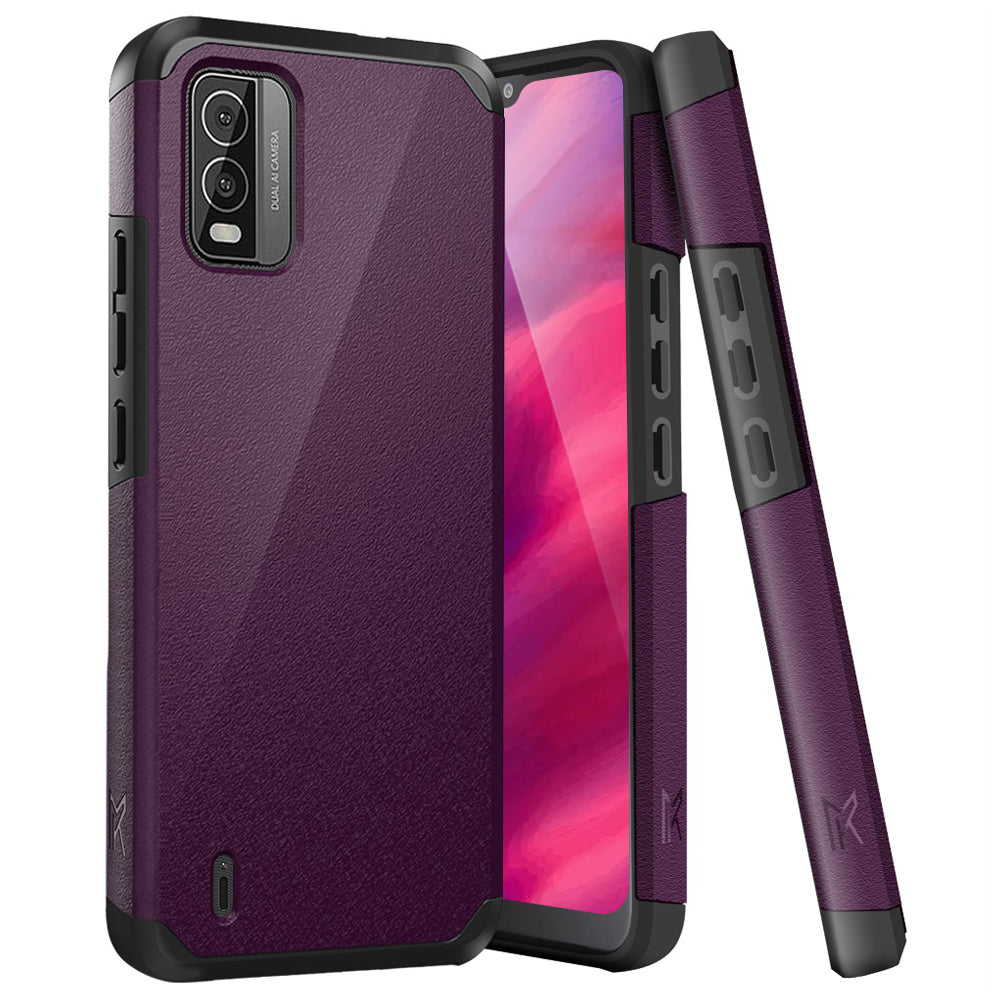 TJS "ArmorLux" Hybrid Phone Case for Nokia C210
