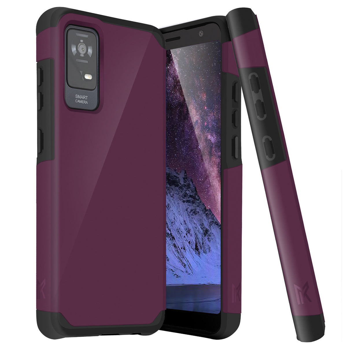 TJS "ArmorLux" Hybrid Phone Case for TCL ION X