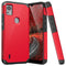 TJS "ArmorLux" Hybrid Phone Case for Cricket Icon 5