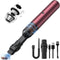 EQUIPD Mini Handheld Vacuum Cleaner, 16000PA Powerful Suction,USB Charging, Keyboard Cleaner, Cordless Vacuum for Car Home and Office, Red（P12）
