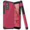 TJS "ArmorLux" Hybrid Phone Case for TCL ION X