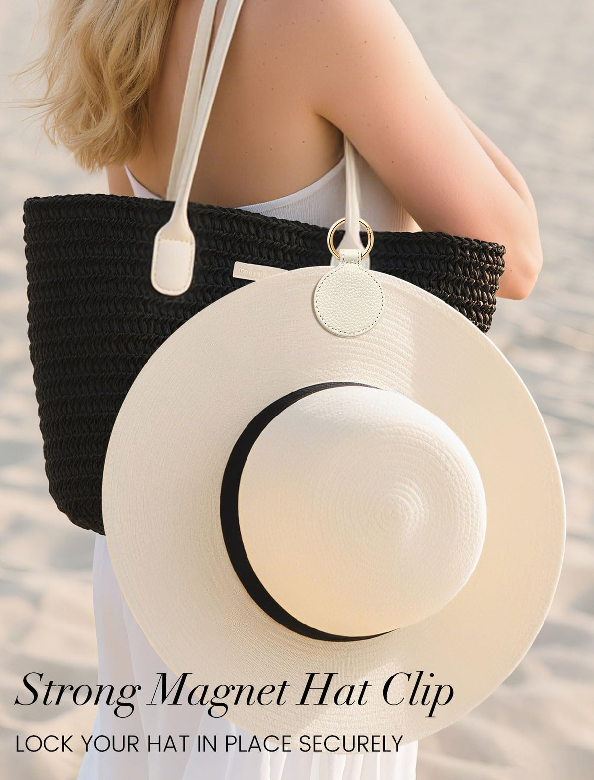 Niveaya Magnetic Hat Clip for Travel on Bag, Secure Hat Holder - image 4