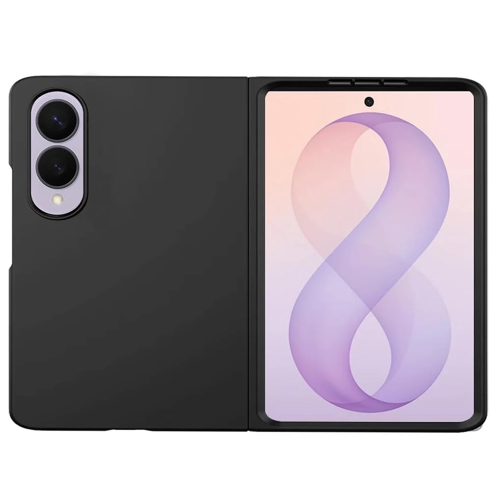 TJS Samsung Galaxy Z Fold8 slim matte phone case - Black - image 4