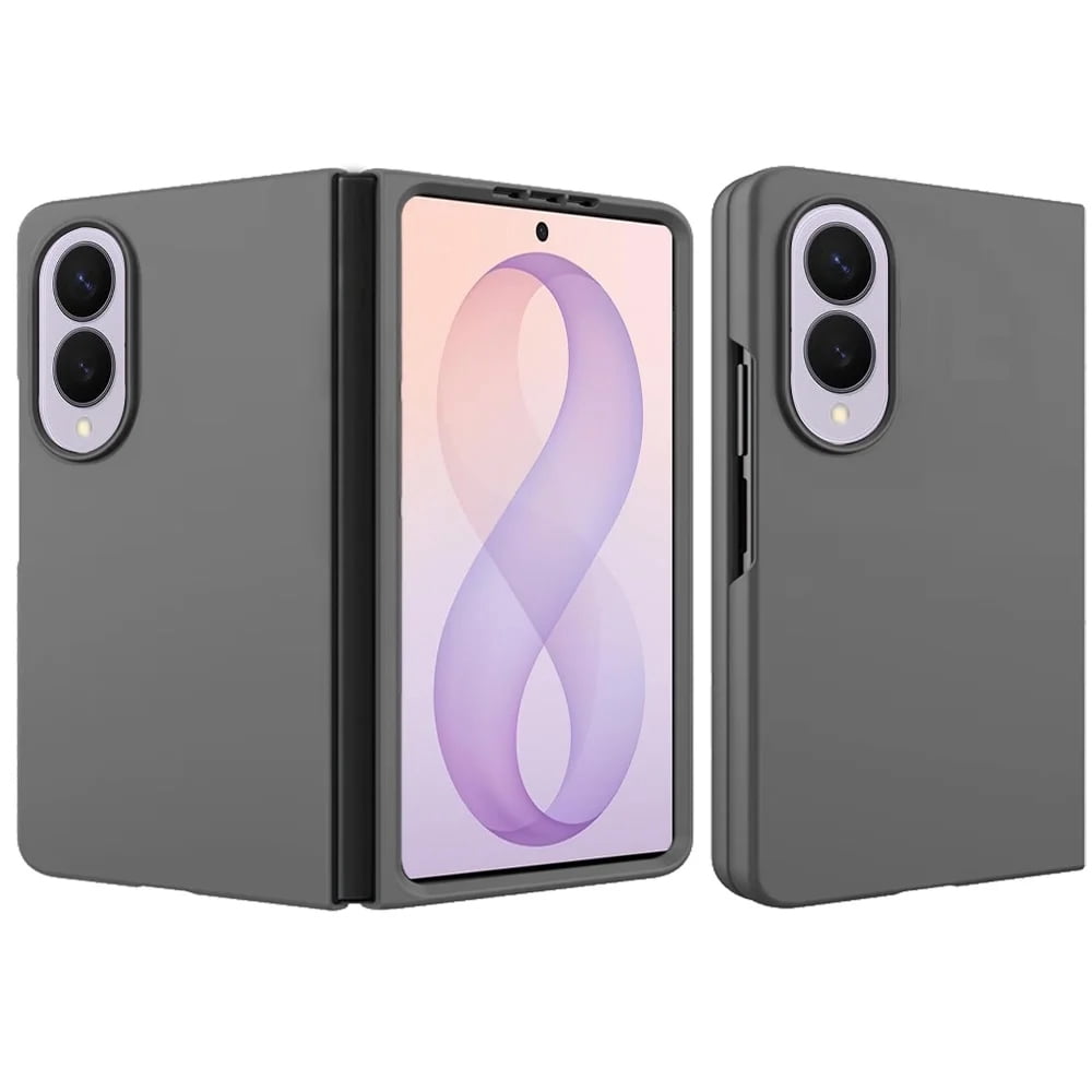 TJS Samsung Galaxy Z Fold8 slim matte phone case - Gray - image 1