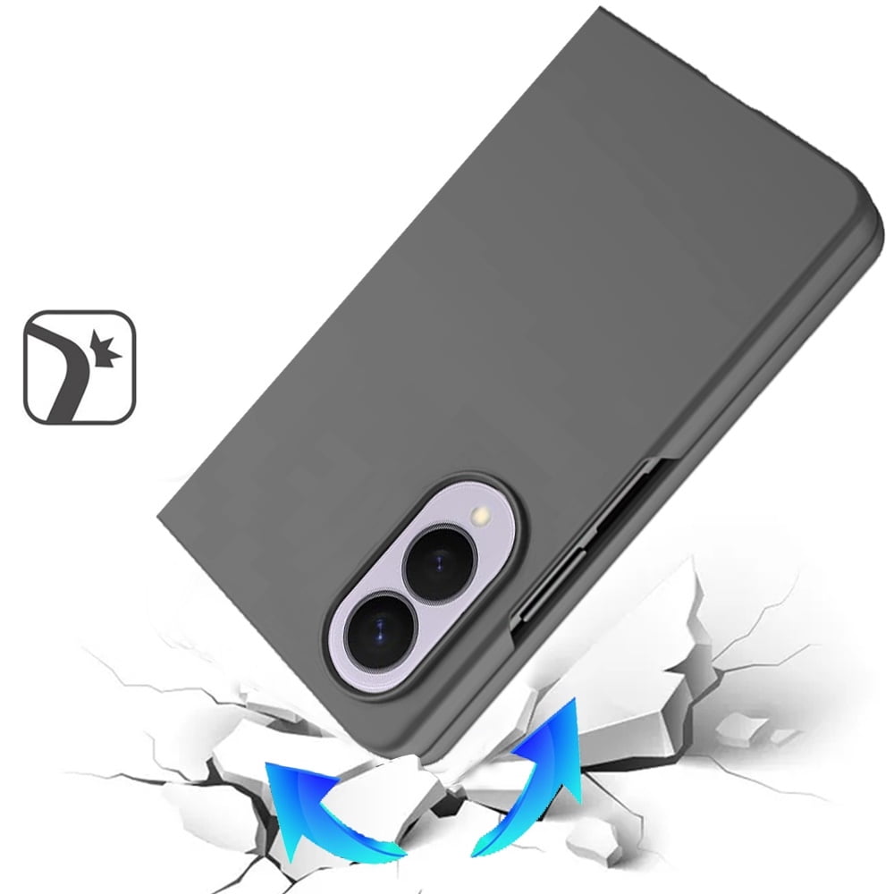 TJS Samsung Galaxy Z Fold8 slim matte phone case - Gray - image 2
