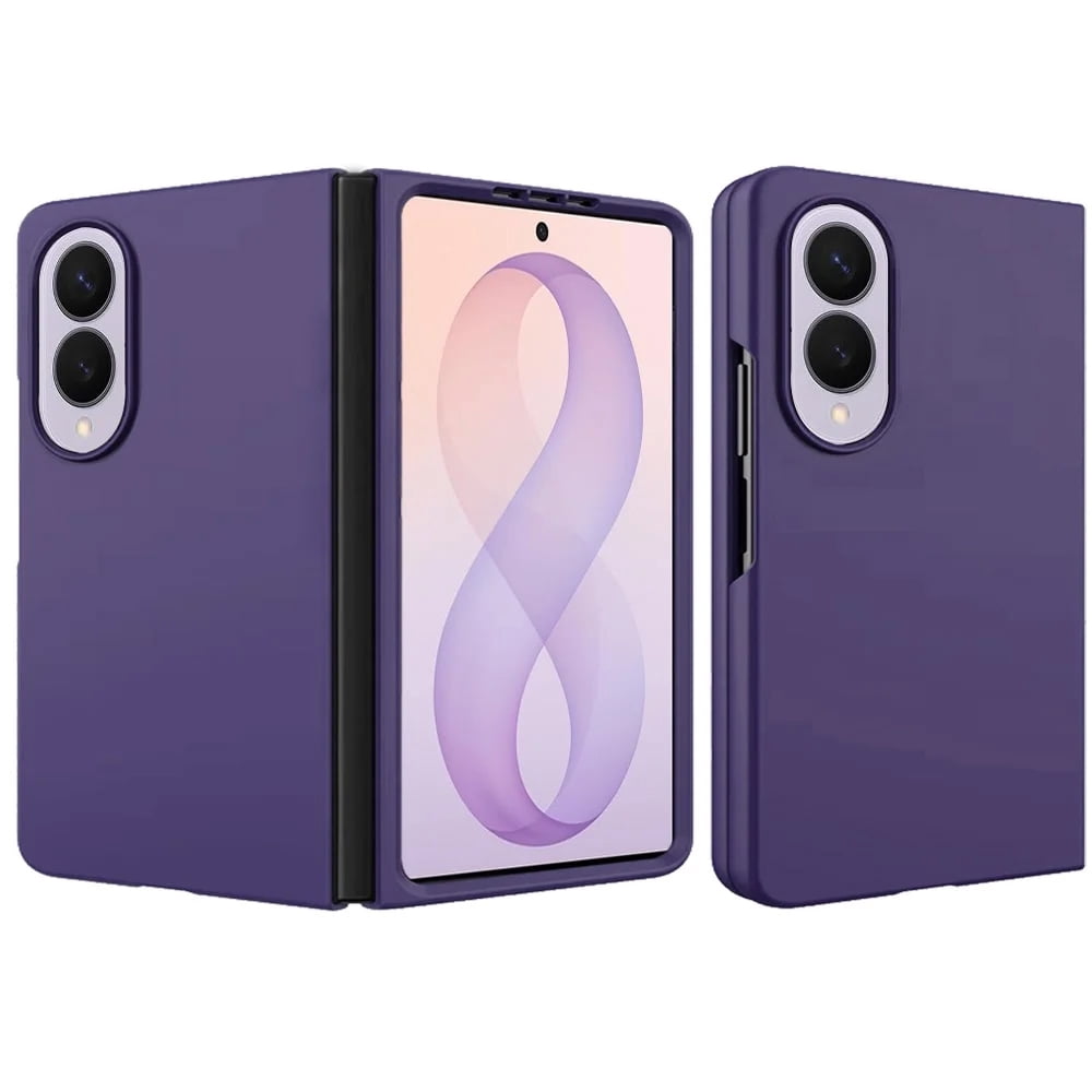 TJS Samsung Galaxy Z Fold8 slim matte phone case - Purple - image 1