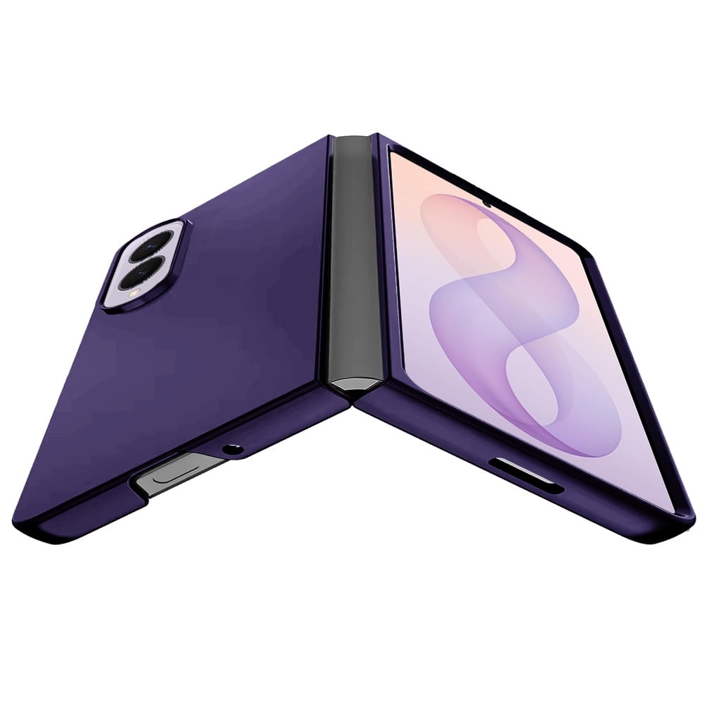 TJS Samsung Galaxy Z Fold8 slim matte phone case - Purple - image 3