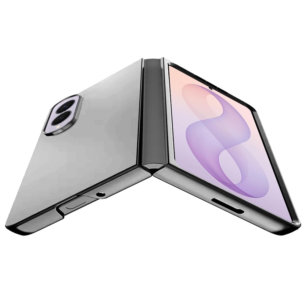 TJS Samsung Galaxy Z Fold8 slim matte phone case - Silver - image 3