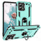 TJS "DuoGuard" Ring Kickstand Phone Case for Motorola G Stylus 5G 2023