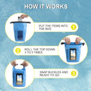 TJS 5L IP68 waterproof dry bag detail