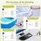 EQUIPD Mini Handheld Vacuum, 13000PA Powerful Car Vacuum Cleaner High Power Cordless Rechargeable, Portable Mini Vacuum with LED SOS Light, Small Hand Held Vacuuming Cordless, Dust Busters (P16)