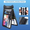 TJS 10.5 inch waterproof phone pouch detail 2