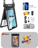 TJS 7 inch waterproof phone pouch detail 3