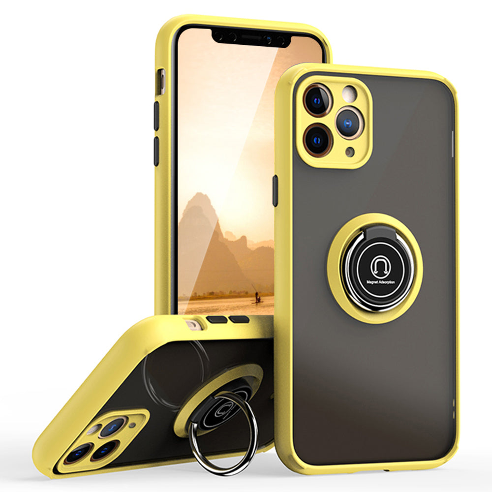 TJS "Define" Ring Kickstand Phone Case for iPhone 11 Pro