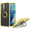 TJS "Define" Ring Kickstand Phone Case for OnePlus Nord N200