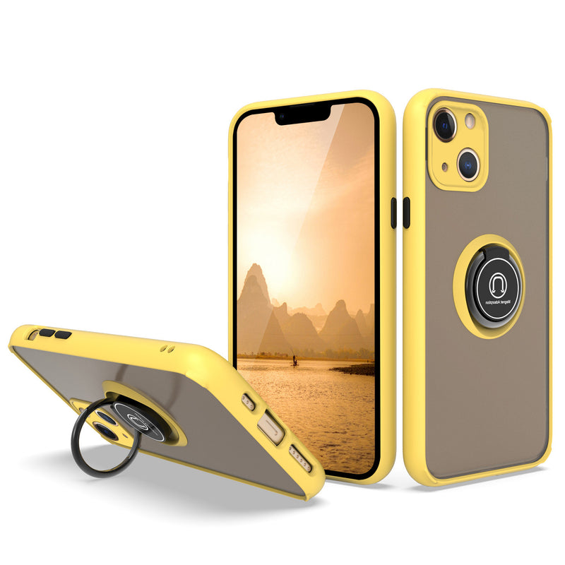 TJS "Define" Ring Kickstand Phone Case for iPhone 13