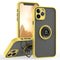 TJS "Define" Ring Kickstand Phone Case for iPhone 12