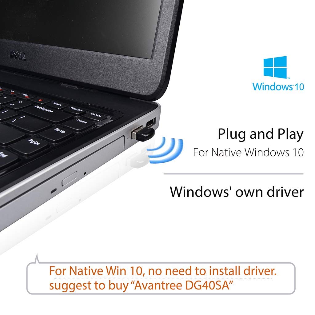 USB Bluetooth 4.0 Adapter Dongle for PC Laptop Computer Desktop Stereo - InfinityAccessories017