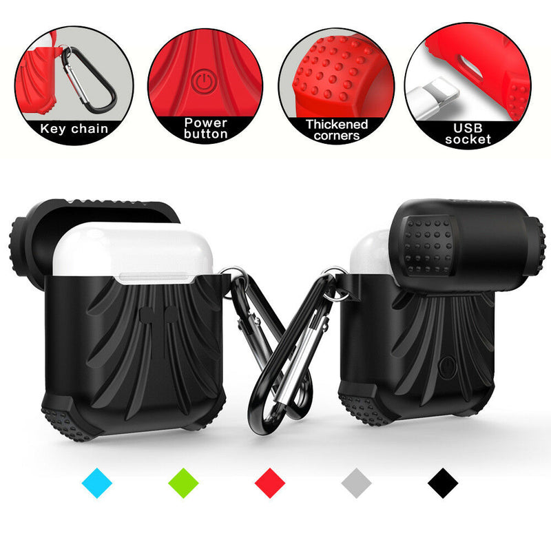 AirPods Case Protective Silicone Cover AirPod Earphone Charging Case - InfinityAccessories017