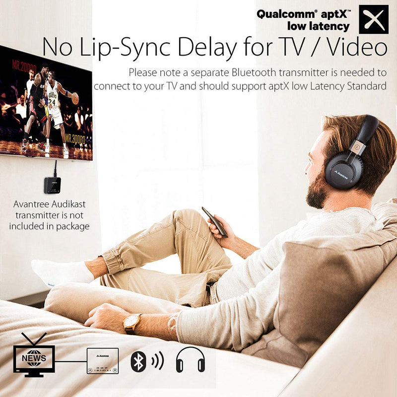 Audition Wireless Wired Bluetooth Over Ear Stereo Headphones with Mic - InfinityAccessories017