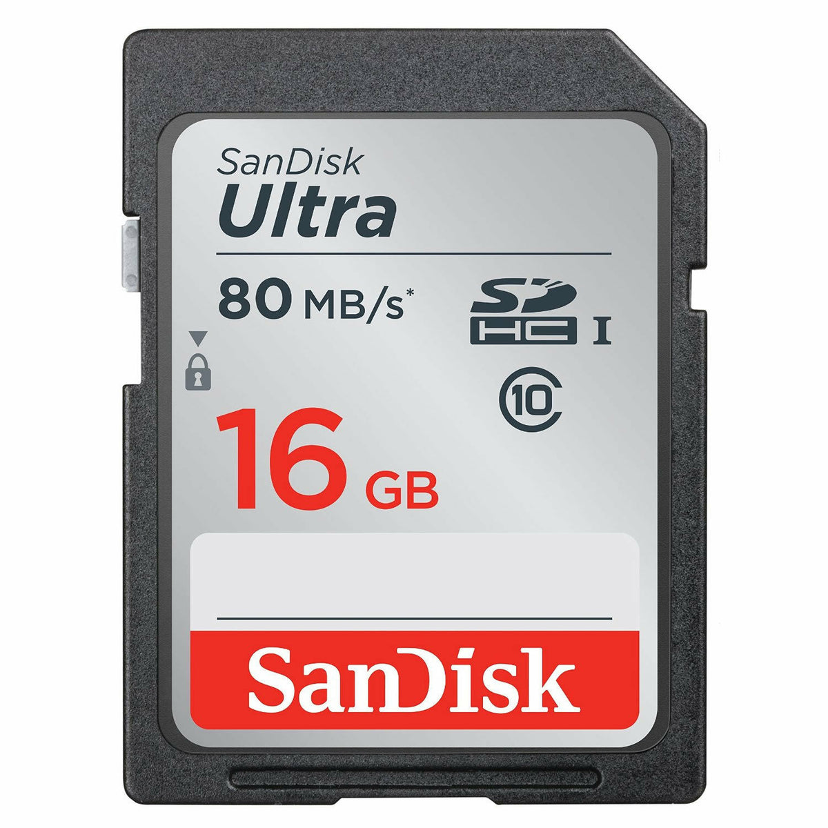 SanDisk Ultra Flash Memory Card 80MB/s 16GB 32GB Class 10 SD SDHC HC 533X UHS-I HD - InfinityAccessories017