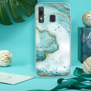 TJS "Juno" Marble Design IMD TPU Phone Case for Galaxy A20, Galaxy A30 - InfinityAccessories017