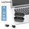 True Wireless Earbuds with Mic, Auto Pairing, Comfortable & Secure Fit Headphones, Bluetooth 5.0 Noise Isolation Earphones with Wireless Charging Case - InfinityAccessories017