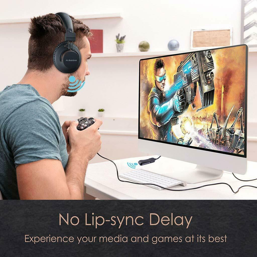 Wireless Bluetooth PS4 Gaming Headphones USB Audio Transmitter Set - InfinityAccessories017