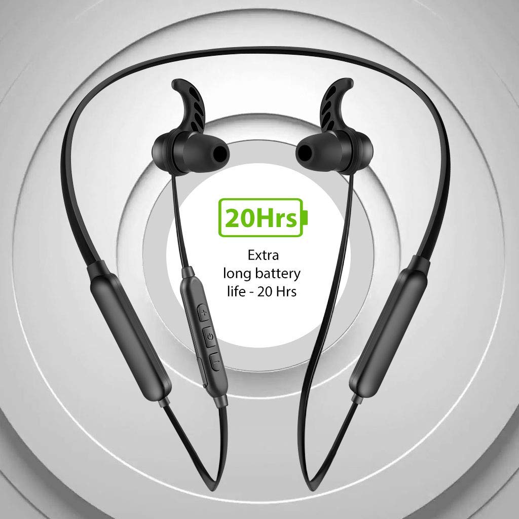 Bluetooth Neckband Headphones Earbuds Magnetic Wireless Earphones w/Mic - InfinityAccessories017